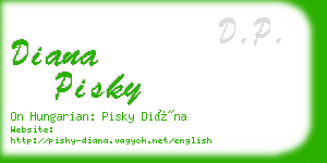 diana pisky business card